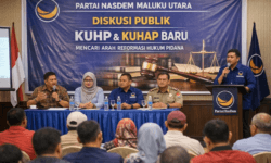 nasdem malut diskusi kuhp kuhap