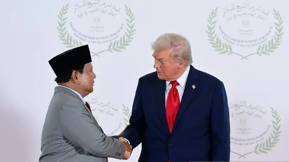 prabowo trump teken kesepakatan tarif dagang